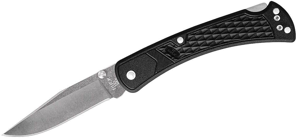 Buck Knives 110 Slim Select Einhandmesser schwarz/silber