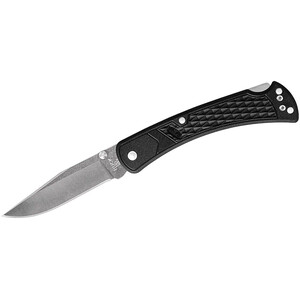 Buck Knives 110 Slim Select Couteau à une main, noir/argent noir/argent