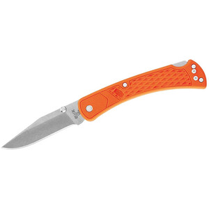 Buck Knives 110 Slim Select EHM Couteau, orange/argent orange/argent