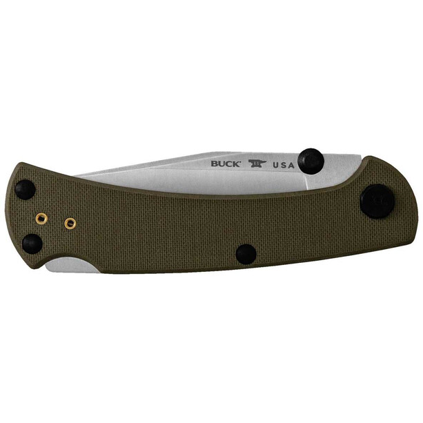 Buck Knives 112 Slim Pro TRX Mes, olijf/zilver