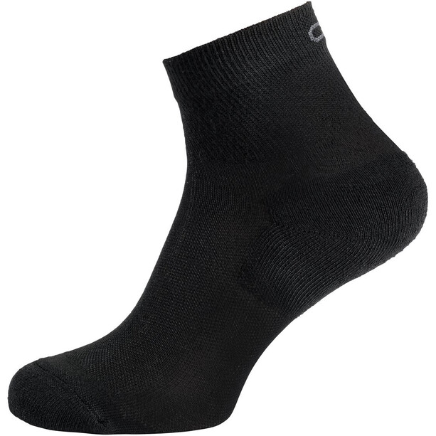 Odlo Active Quarter Socks 2 Pack, zwart