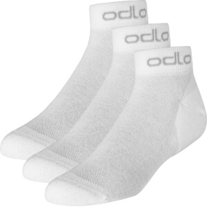 Odlo Active Short Socks 3 Pack, biały biały