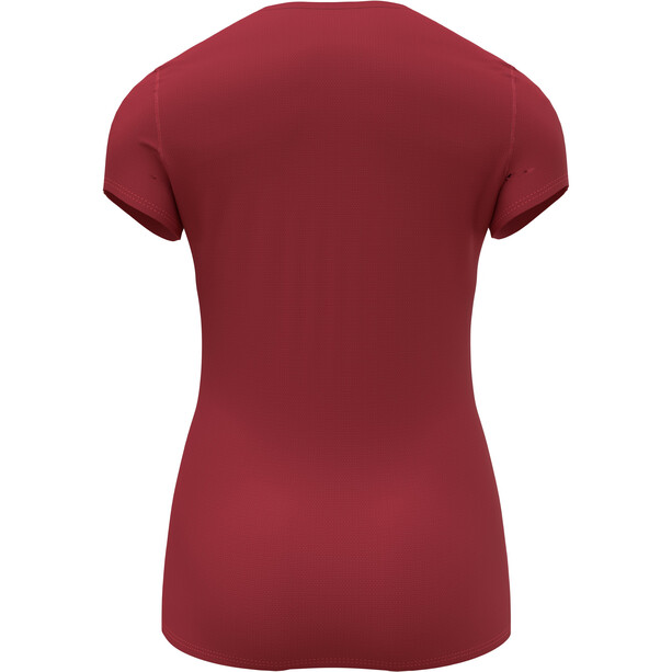 Odlo Active F-Dry Light Eco kortærmet trøje med crew-hals Damer, rød