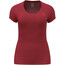 Odlo Active F-Dry Light Eco Rundhals Kurzarm Shirt Damen rot