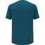 Odlo Essential Chill-Tec Rundhals Kurzarm T-Shirt Herren blau