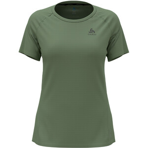 Odlo Essential Chill-Tec T-Shirt à manches courtes col ras du cou Femme, vert vert