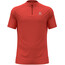 Odlo Essential Trail 1/2 Rits T-shirt Heren, rood