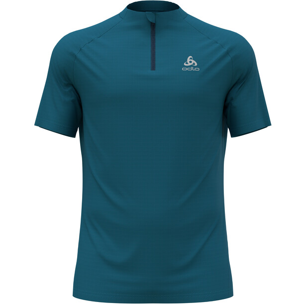 Odlo Essential Trail 1/2 Rits T-shirt Heren, blauw