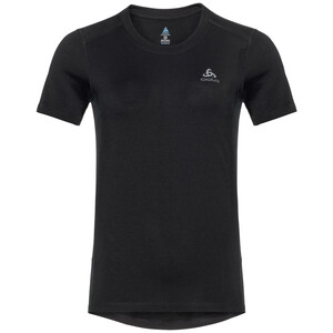 Odlo Merino 200 T-Shirt Col Ras-Du-Cou Femme, noir noir