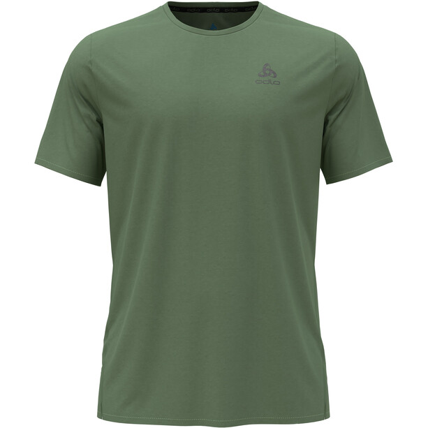Odlo Zeroweight Chill-Tec Crew Neck T-shirt Heren, groen