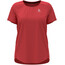 Odlo Zeroweight Chill-Tec Crew Neck T-shirt Dames, rood