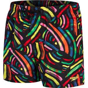 speedo Digital Printed Pantalones cortos de agua de 13 Niños, Multicolor Multicolor