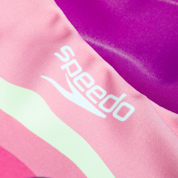 speedo Digital Printed Badeanzug Mädchen pink/bunt