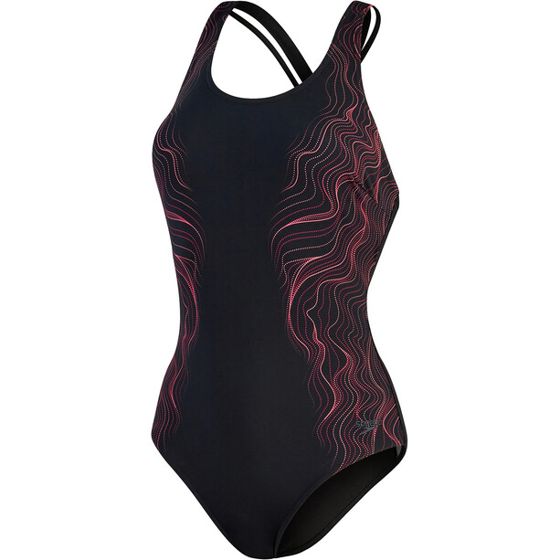 speedo Shaping Calypso Printed Swimsuit Women, noir