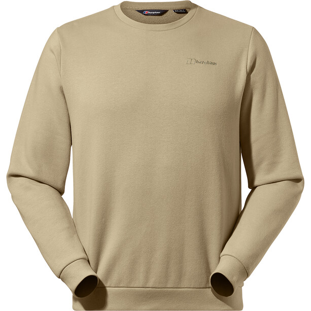 Berghaus Logo T-shirt col ras-du-cou à manches longues Homme, beige