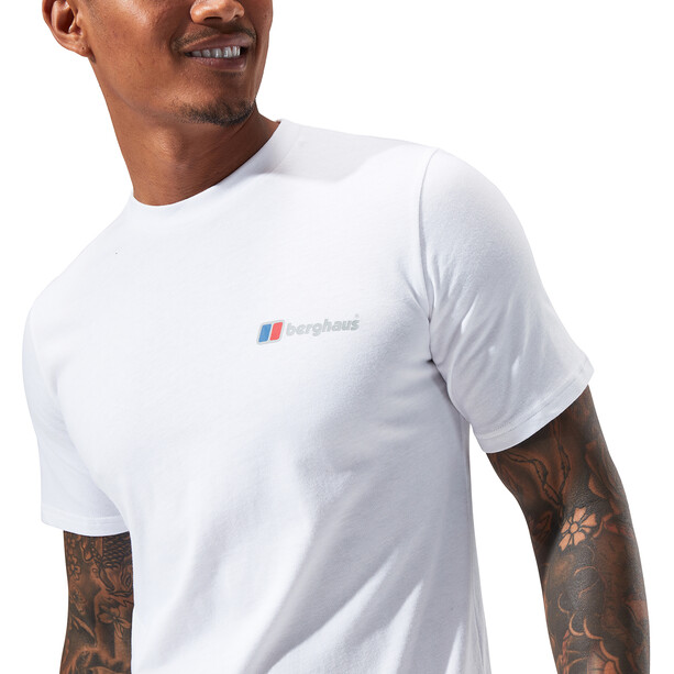 Berghaus Organic Classic Logo T-Shirt Men, blanc