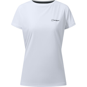 Berghaus Nesna Base Camiseta de cuello redondo SS Mujer, blanco blanco