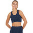 Endurance Crina Melange Seamless Sports Bra Women, blauw