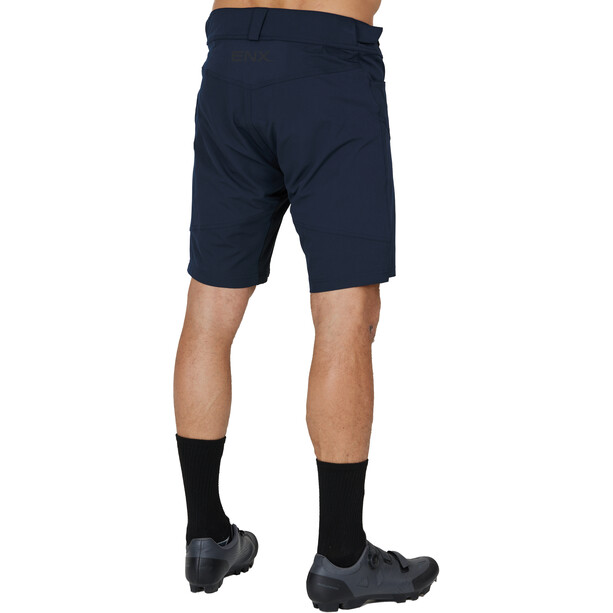 Endurance Jamal 2-in-1 Fiets/MTB Shorts Heren, blauw