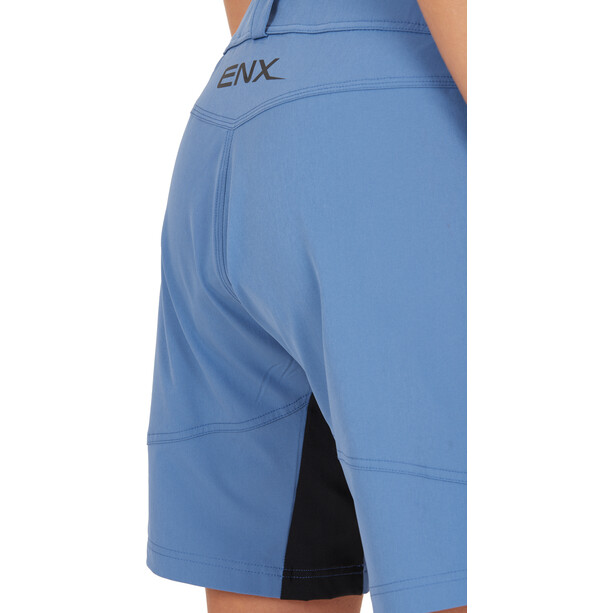 Endurance Jamilla 2-in-1 Fiets/MTB Shorts Dames, blauw