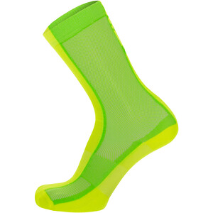 Santini Puro Cycling High-Cut Socken grün