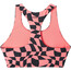 O'Neill Active Sport Top Girls pink checkboard