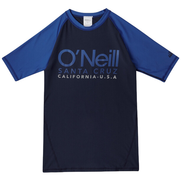 O'Neill Cali Piel SS Niños, negro/azul