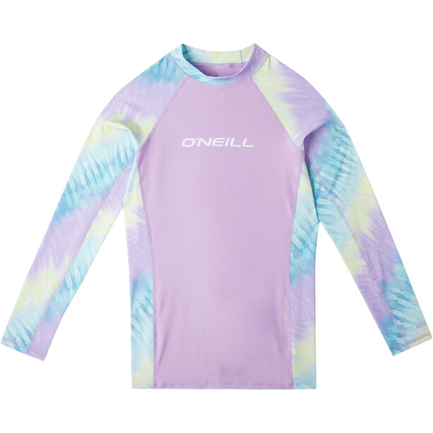 O'Neill Printed Haut à manches longues peau Fille, violet/Multicolore