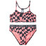 O'Neill Sportclub Active Bikini Niñas, rosa/negro