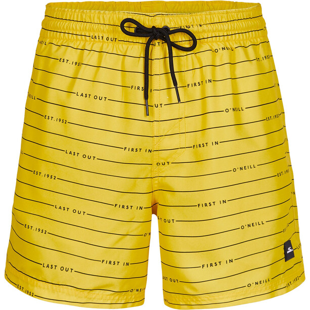 O'Neill Cali First Szorty kąpielowe Mężczyźni, żółty