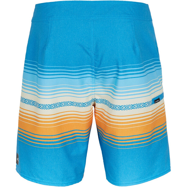O'Neill Heat Stripe Line Boardshorts Hombre, azul/Multicolor