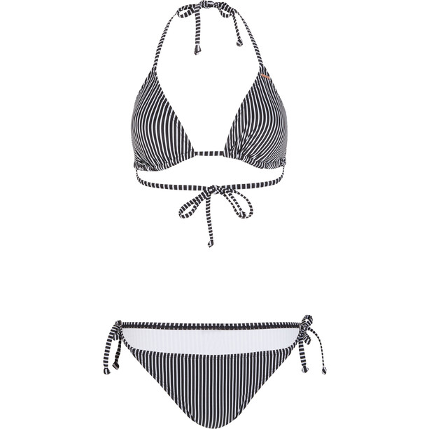 O'Neill Capri Bondey Bikini Women black simple stripe