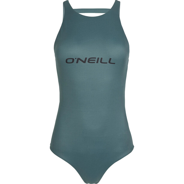 O'Neill Logo Badeanzug Damen grün