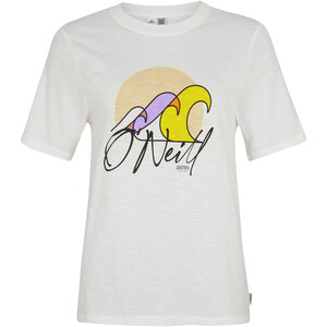 O'Neill Luano Graphic T-shirt Dames, wit wit