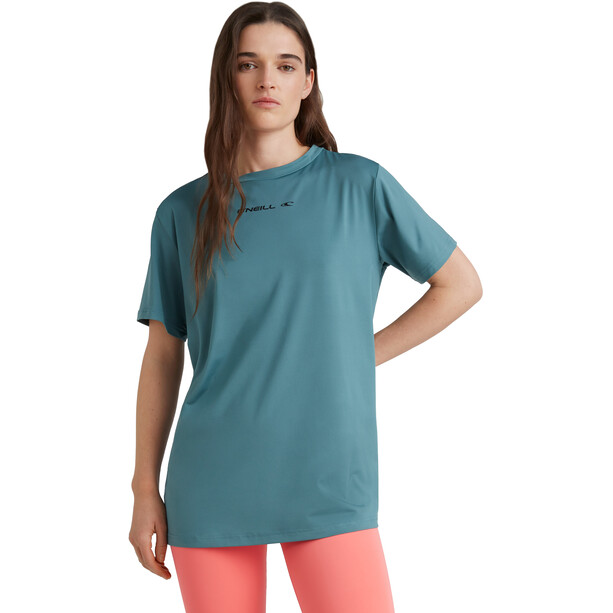 O'Neill Rutile T-Shirt long Femme, bleu