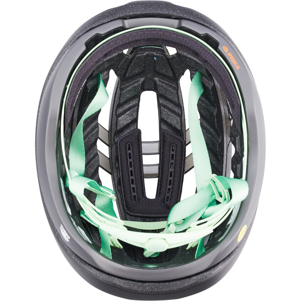 Giro Aries Spherical Helm schwarz/grün