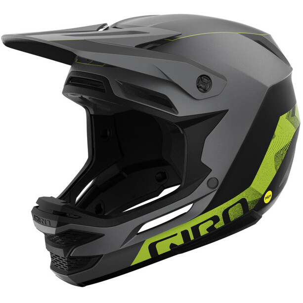 Giro Insurgent Shperical Helmet, gris/negro
