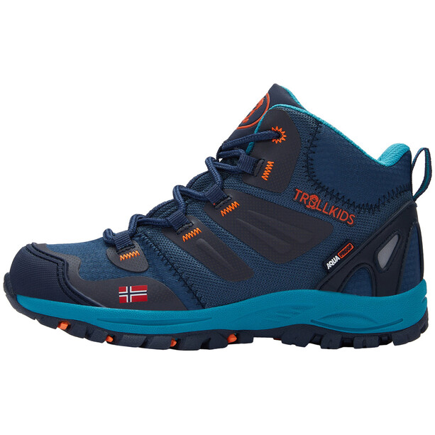 TROLLKIDS Rondane Hiker Mid-Cut Schuhe Kinder blau