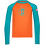TROLLKIDS Kvalvika Shirt Kids bright orange/lake blue