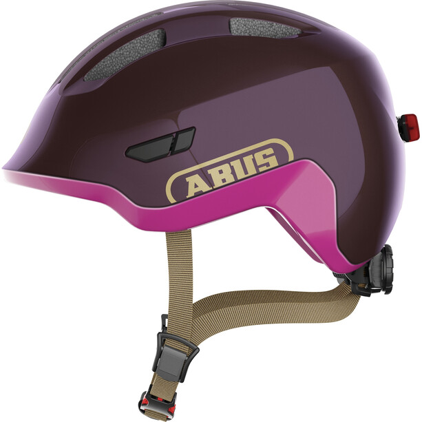 ABUS Smiley 3.0 ACE LED Helm Kinder lila