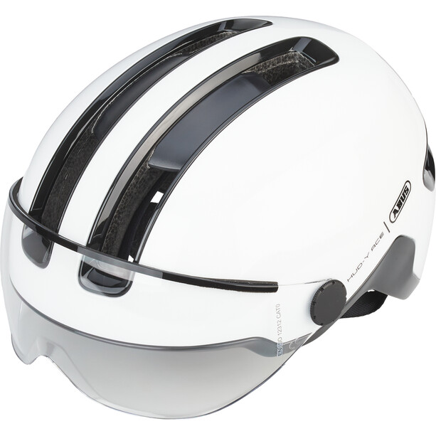 ABUS Hud-Y ACE Helmet shiny white