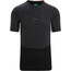 Icebreaker 125 ZoneKnit Crew T-shirt Heren, grijs/zwart