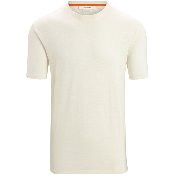 Icebreaker Merino Linen Camiseta SS Hombre, blanco