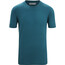 Icebreaker Tech Lite II T-shirt manches courtes Homme, Bleu pétrole