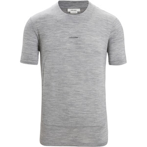Icebreaker ZoneKnit Camiseta SS Hombre, gris gris