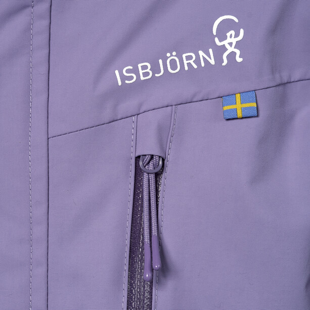 Isbjörn of Sweden Storm Hard Shell jas Kinderen, violet