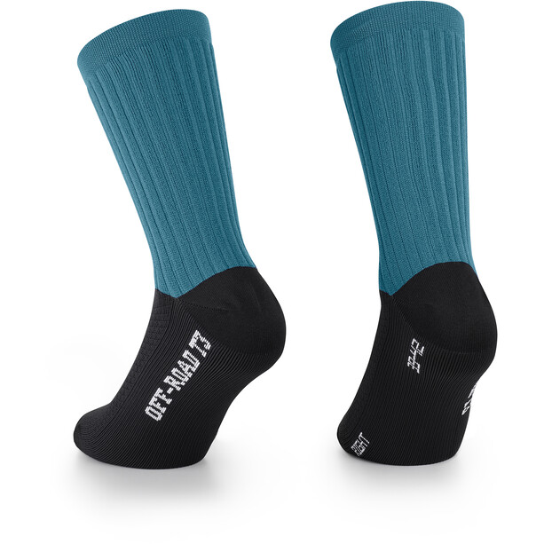 ASSOS Trail T3 Socken blau/schwarz