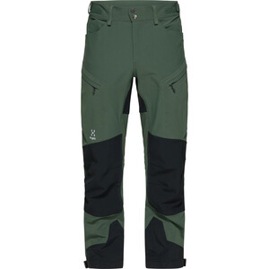 Haglöfs Rugged Standard Pantalones Hombre, verde/negro verde/negro