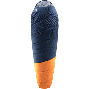 Haglöfs Spacelite +7 Schlafsack 190cm blau/orange