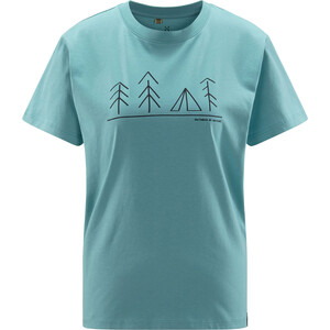 Haglöfs Camp T-shirt Dames, blauw blauw